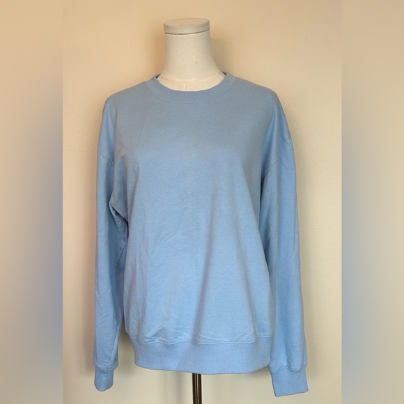 FOREVER 21 Light Blue Joggers Set (top is size large pants size medium) - Picture 4 of 11